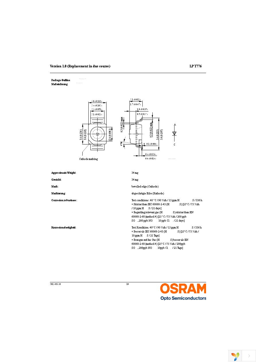 LP T776-L1M2-25-Z Page 10